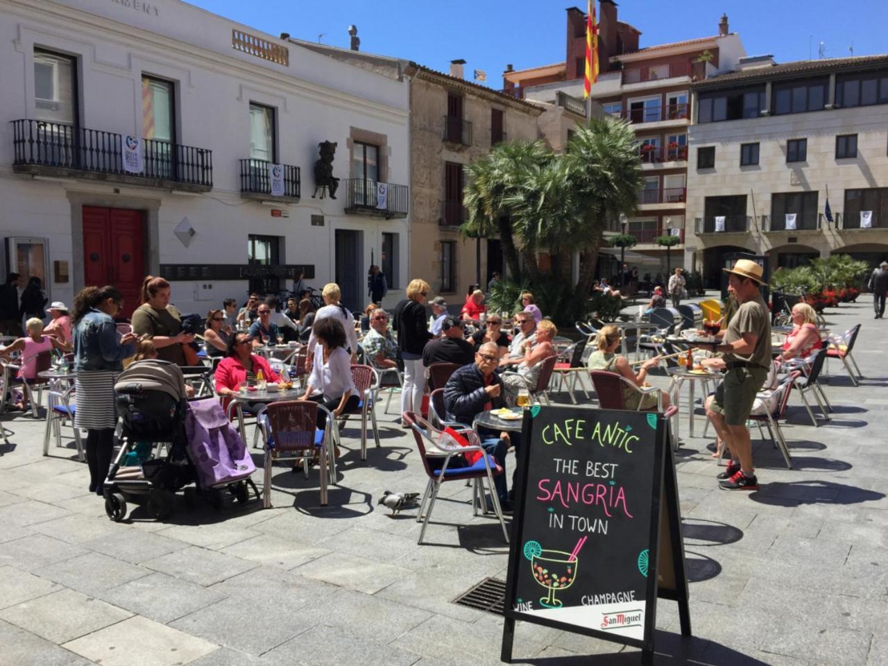 Colibri Hotel Calella Bagian luar foto